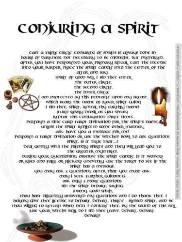 Occult spell list